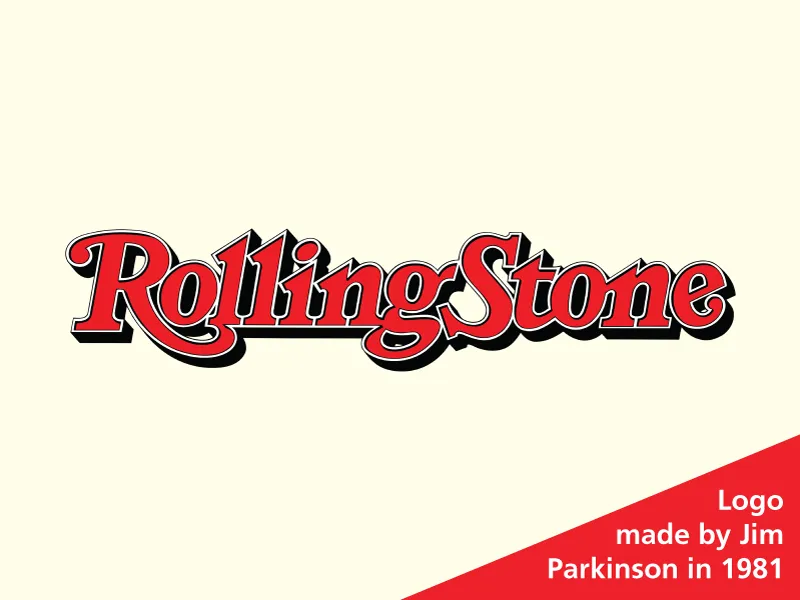 Rolling Stone Project / Logo made by Jim Parkinson in 1981